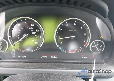 2013 BMW 650I из США, поврежденный, VIN WBAYM9C54DDW20459